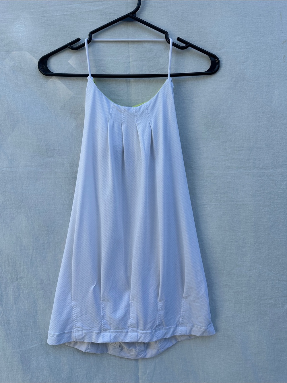 Lululemon White strappy Halter tank